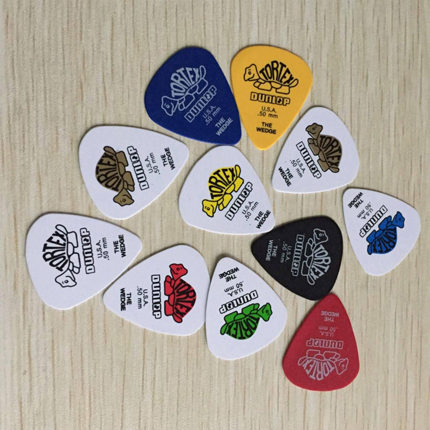 100pcs/pack Ukulele Guitar picks Multi Smooth ABSCustom Acoustic Electric Guitarra Plectrums Accessories Musical Instrument