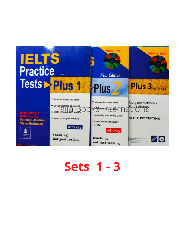 IELTS Practice Tests Plus  1,2,3 With Key and CD