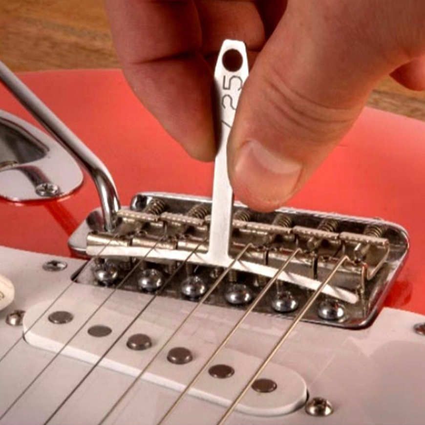 Profession Understring Radius Gauge for Guitar Bass Bridge Fingerboard Saddle