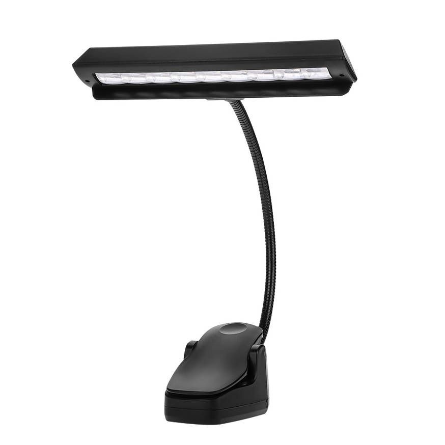 Orchestra Music Stand Light LED Clip-on Adjustable Book Reading Lamp USB