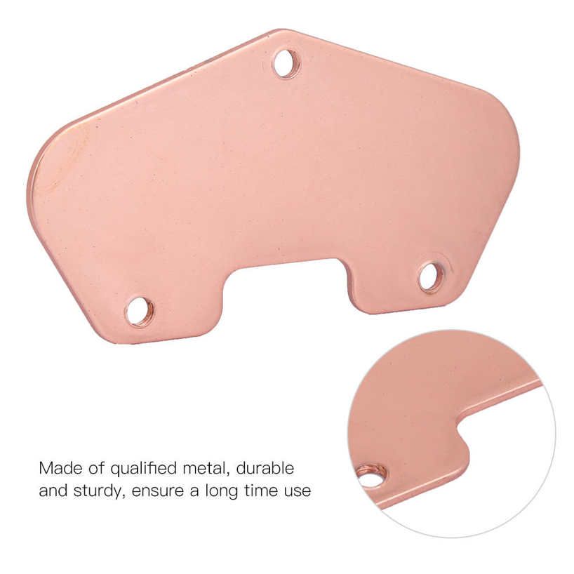 1Pcs Red Brown Metal Guitar Pickup Baseplate for TL Electric Accessories