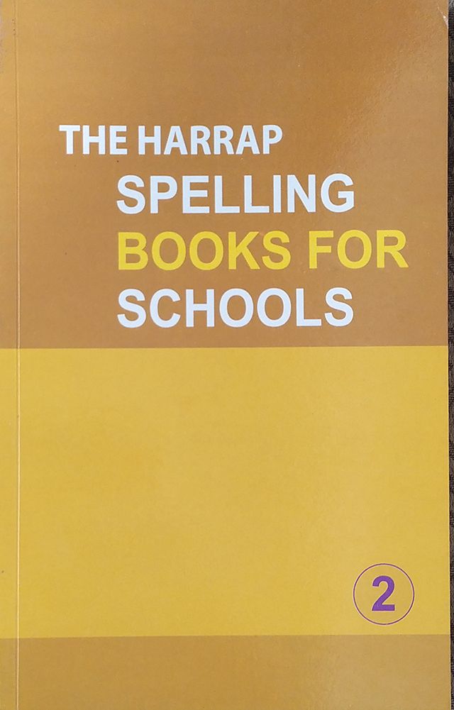 The Harrap Spelling Books For Schools 2
