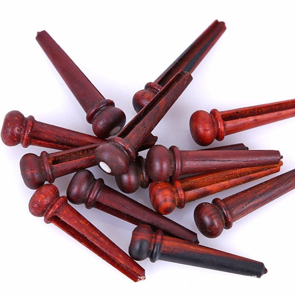 6 Pcs Folk Guitar Solid String Nails Cone Backbone Pressed Chord