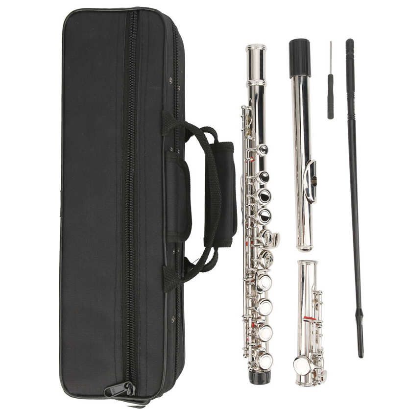 Chenmeng La LADE 16 Hole C Flute Closed Key with Storage Bag Increased Tube Resonance Musical Instrument