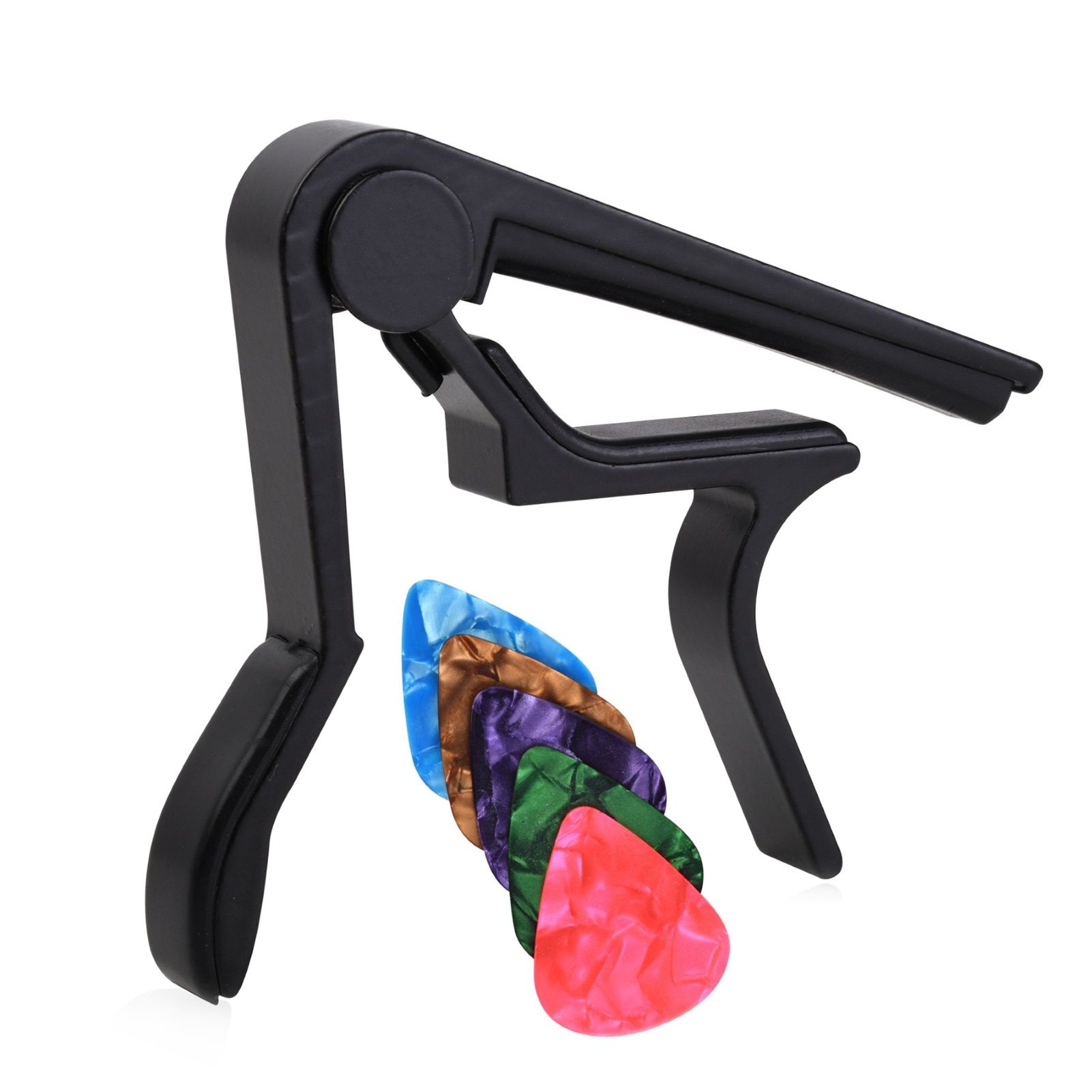 Guitar Capo Wear-Resistant High Performance Anti-Slip Tone Adjust Guitar Clip