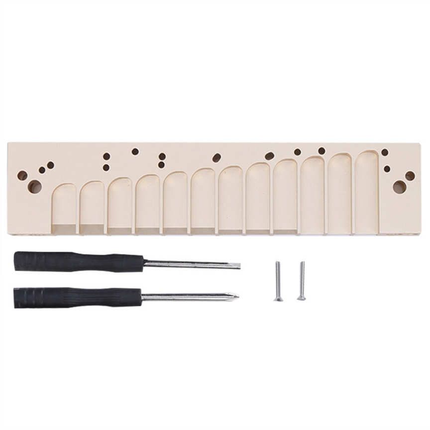 Himeng La Harmonica Comb 12‑Hole Chromatic Scale for HOHNER 270D 270 LA12 TOOTS Reed Plate