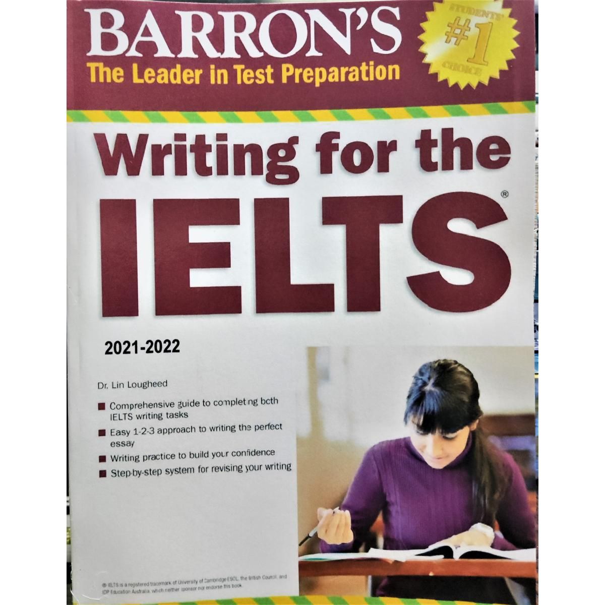 BARRONS Writing for the IELTS Edition (2021-2022) by Dr.Lin Lougheed