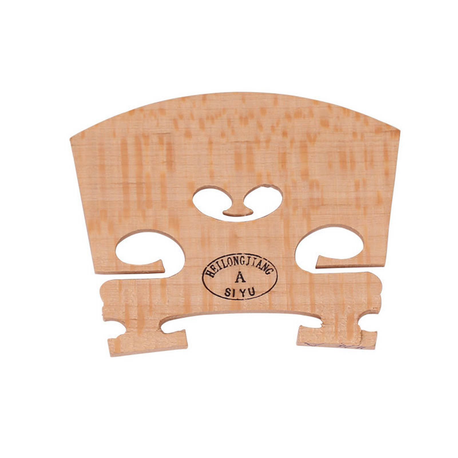 Violin Neck Bridge Smooth Edge Violin Saddle Bridge Handmade cessories