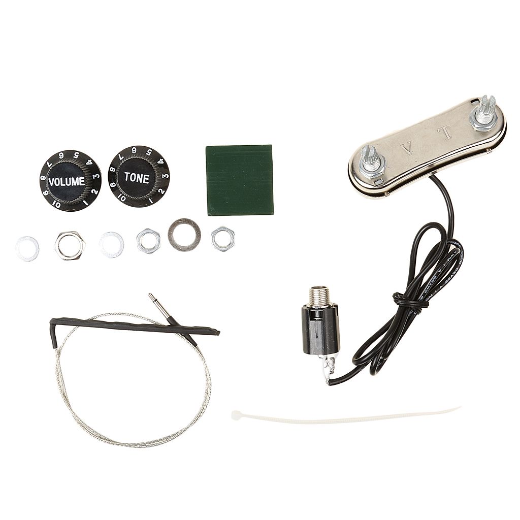 New Passive Tuner Preamp Pickup Kit for Acoustic Guitar Musical Instruments