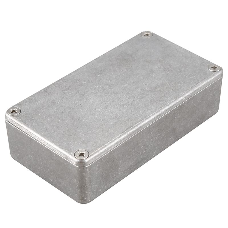 5 Pcs Guitar Effects Pedal Alunum Stomp Box Enclosure for DIY Guitar Pedal Kit 1590B