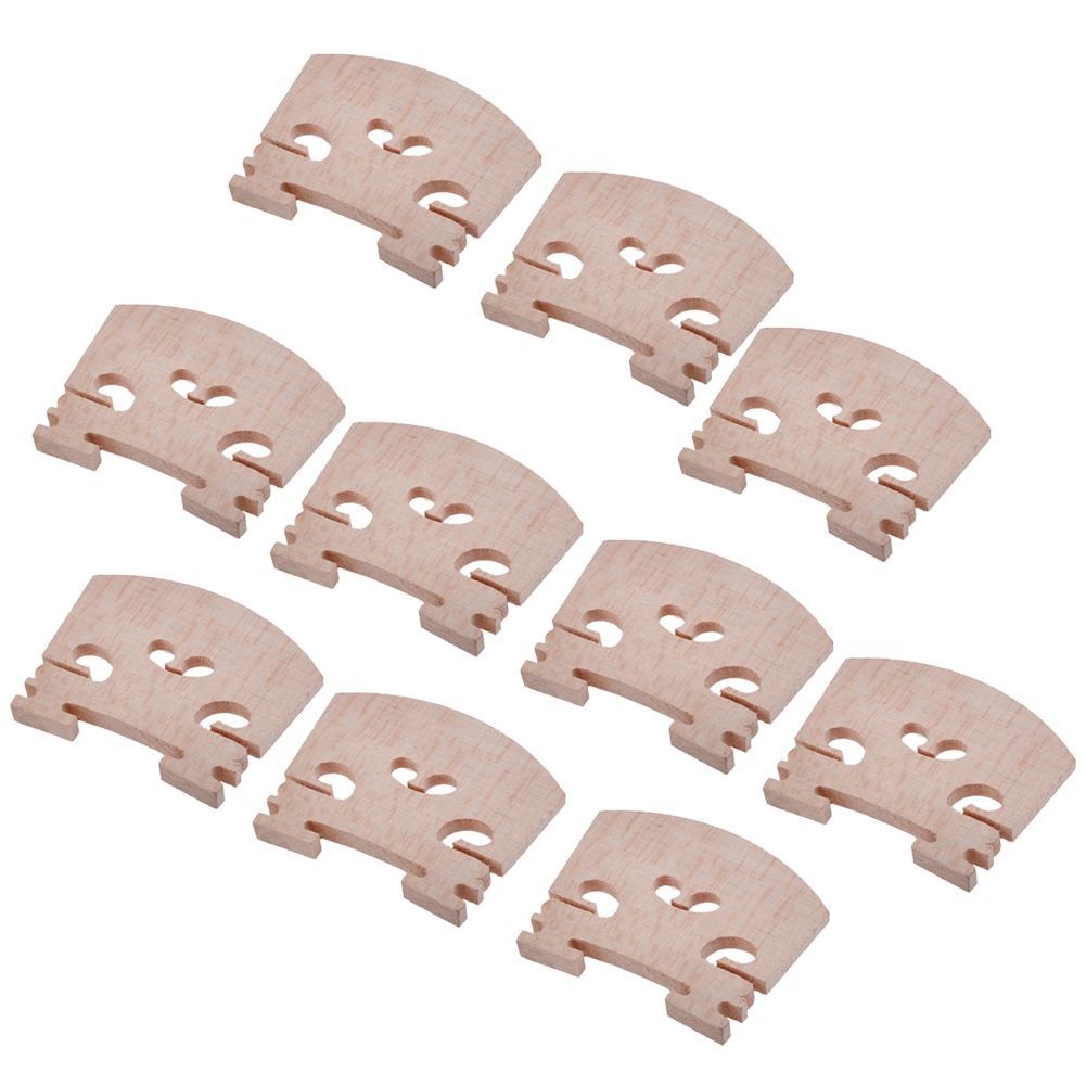 Practical Product Violin Bridge 4/4 Maple Leaf Violin Bridge 10 Pack Violin Parts Violin Code