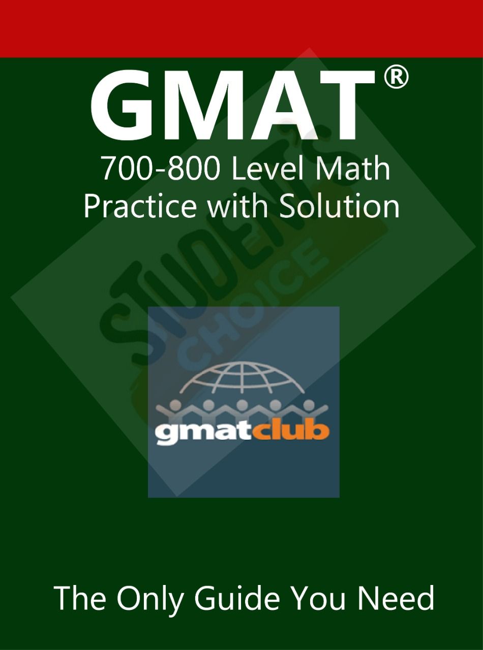 Gmat 700-800 Level Math practice With Solution