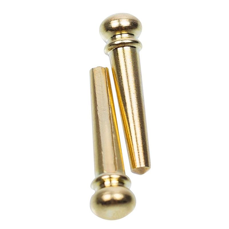 6Pcs Copper Endpin String Pegs & 6x Guitar Tuning Pegs VERROUILLAGE Tuner Touches Guitar Strings Button