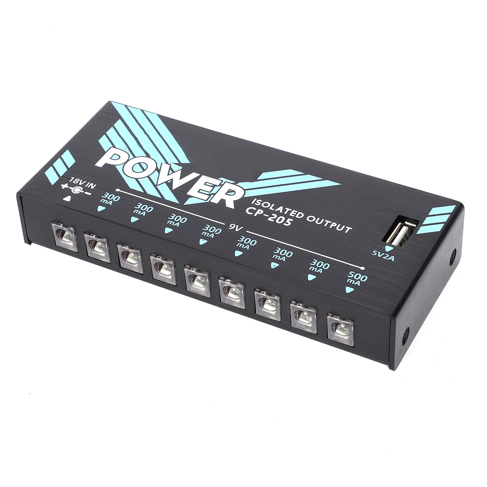 Guitar Effect Pedal Single Effector Isolated Output Instrument Power Supply 18W