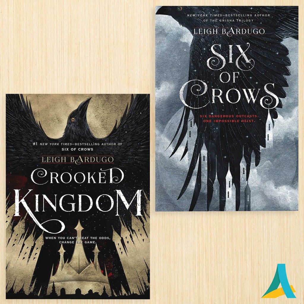 Six of Crows (2 book series) by Leigh Bardugo (Premium Quality)