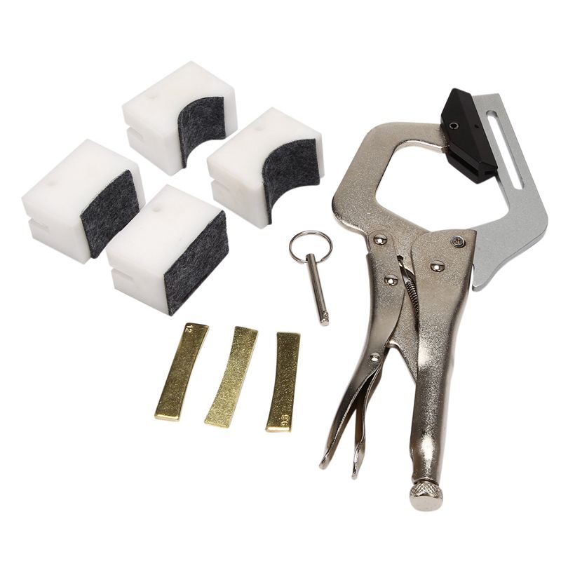 Fingerboard Fret Press Inserts Tool for Guitar Making Tools Set with 3 Fingerboards Press Caul Inserts Repair Tool