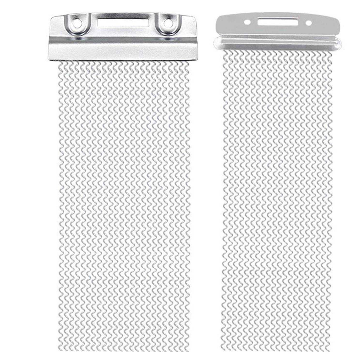 2x Half Design Steel Snare Wire Drum Spring for Children Snare Cajon Box Drums 24 Strand & 20 Strand