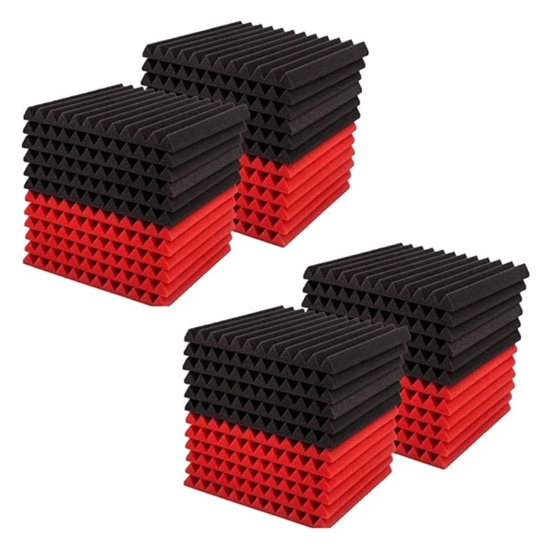 50 Pcs Sound Insulation d Sound Insulation Studio Foam,for Wall Sound Insulation d,for Home Studio,2.5X 30X 30cm