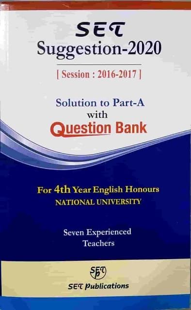 Honours 4th Year Set Suggestion for English Department