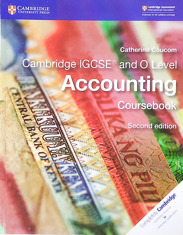 Cambridge IGCSE and O Level Accounting Coursebook