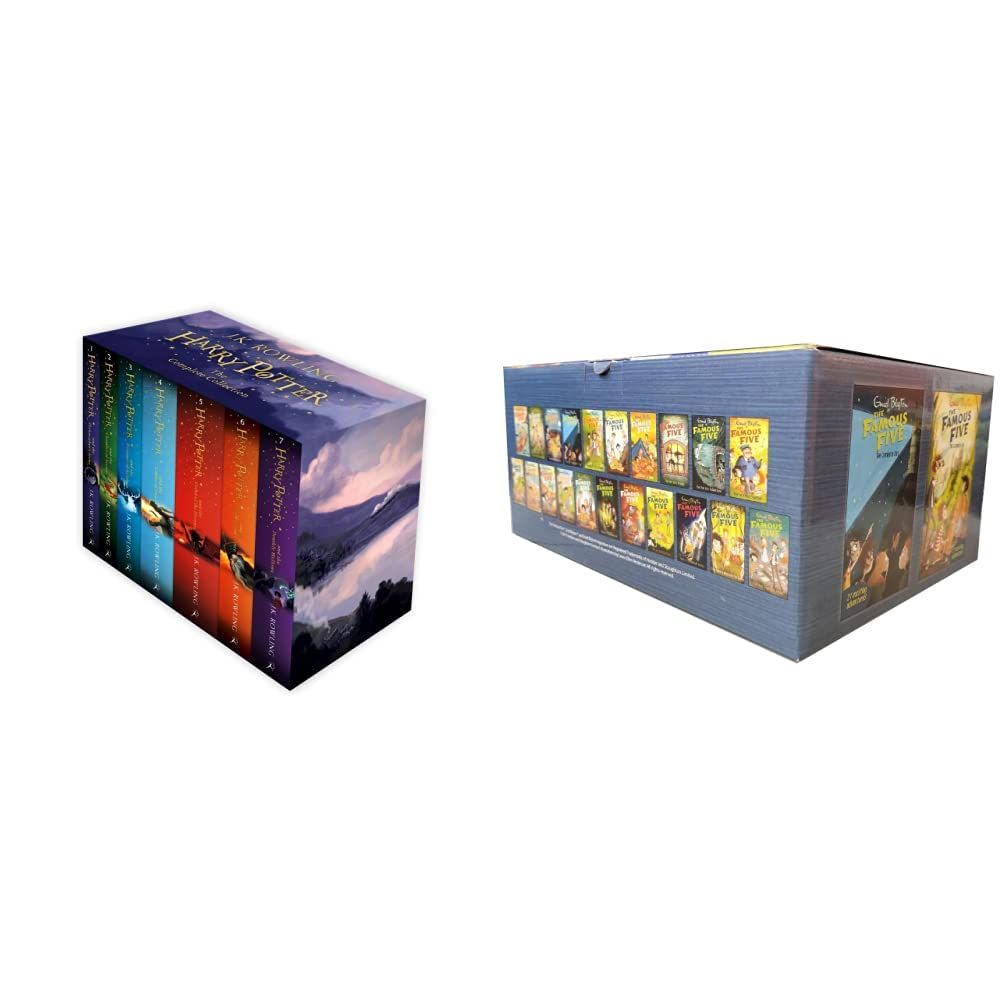 The Complete Collection (Set of 7 Volumes) + Famous Five: 21 Exciting Adventures! (Set of 21 Books) (Set of 2 books)