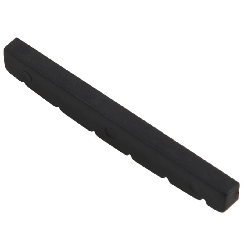 6x Black 6-string Guitar top nut 42x3.5mm