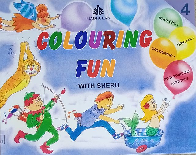 Co louring Fun with sheru