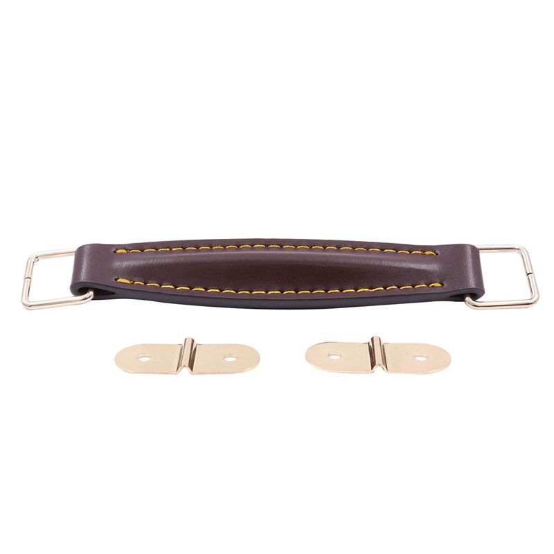 Amplifier Leather Handle Strap For Marshall AS50D AS100D Guitar AMP Speaker Cabinet(Brown)