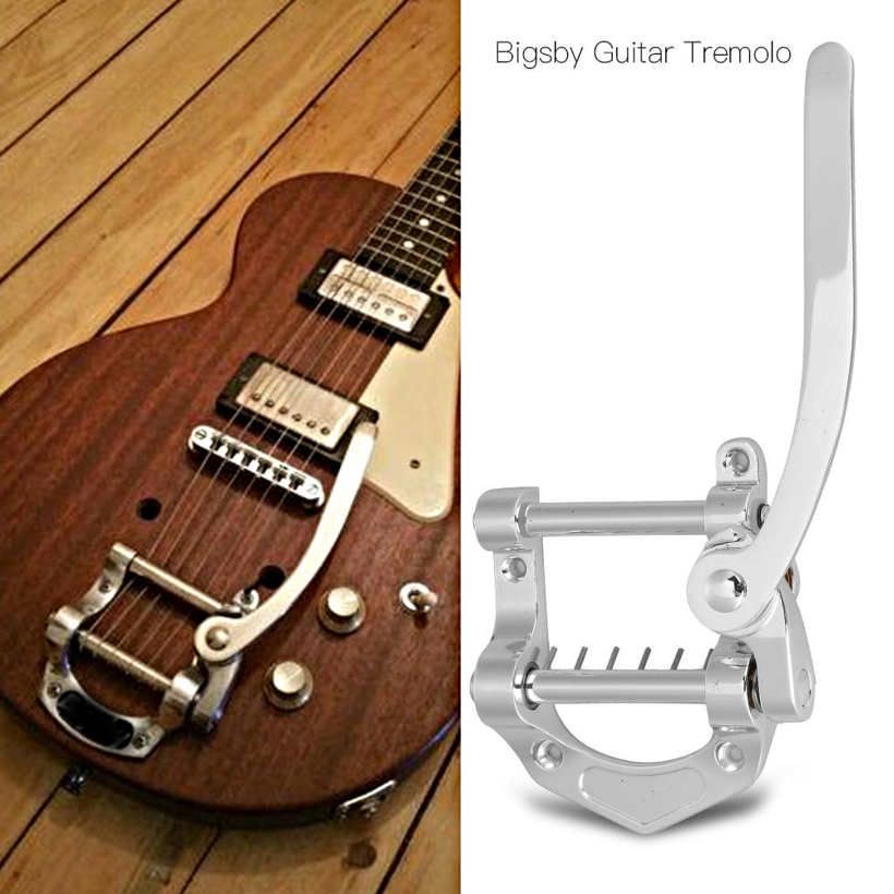 Dilwe Guitar Vibrato Bigsby Tailpiece Tremolo for SG LP Jazz Guitars Musical Instrument