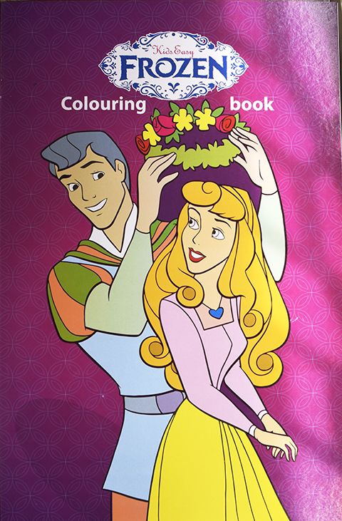 Frozen C O P Y Colouring Book