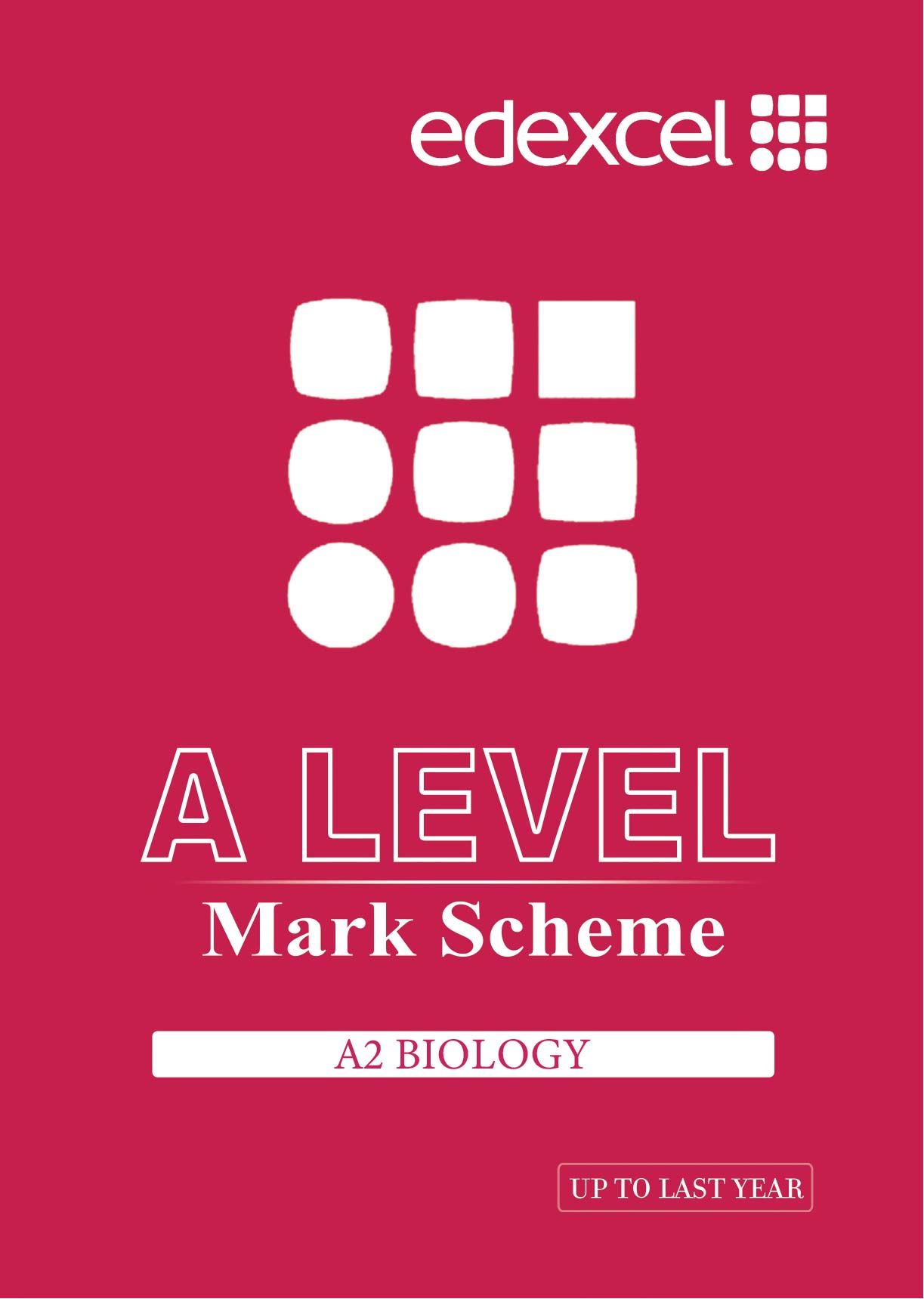 Edexcel International A Level A2 Biology Mark Scheme