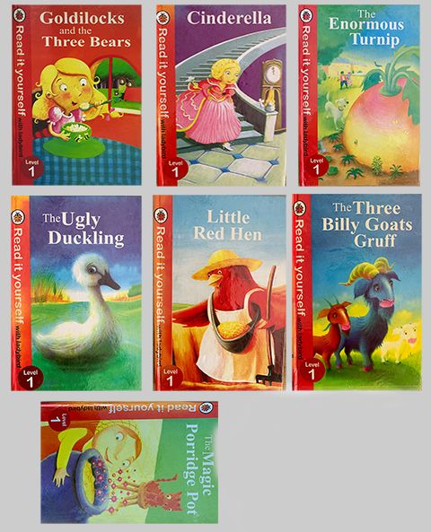 Read It Yourself with Ladybird : Level 1 - 7 Books Set  Hardcover