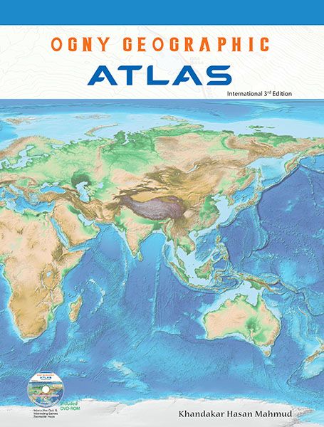 Ogni Geographic Atlas (English) with CD (Class-3/4/5)