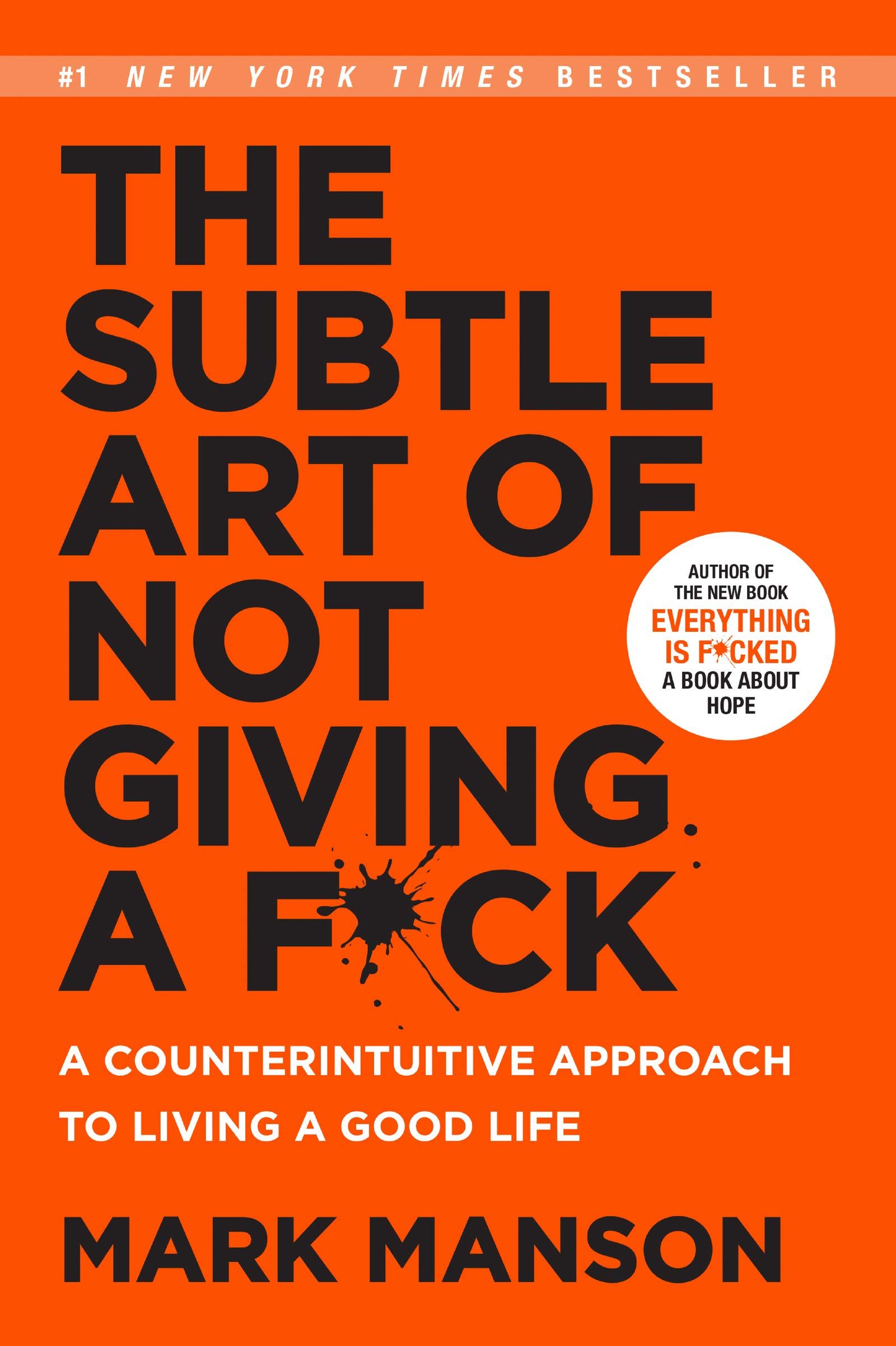 The Subtle Art of Not Giving a Paperback – Bangladeshi Print