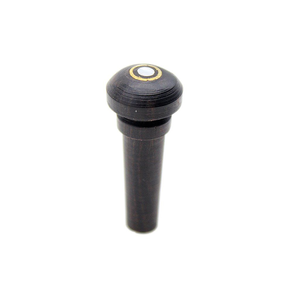 Violin ebony tail nail - Black with fish eyes