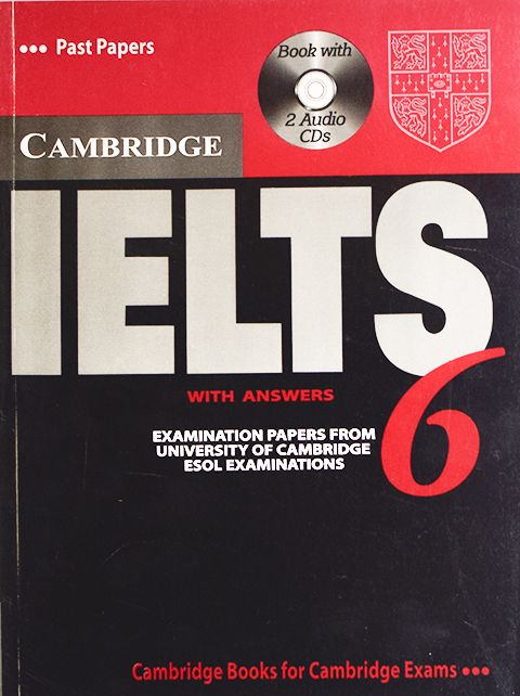 Camb Ielts 6: with Answers with  DVD Paperback Bangladeshi White  Paper Print