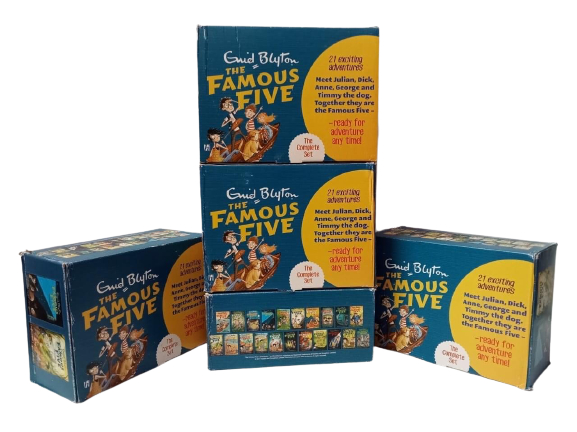 Famous Five: 21 Books Box Set by Enid Blyton