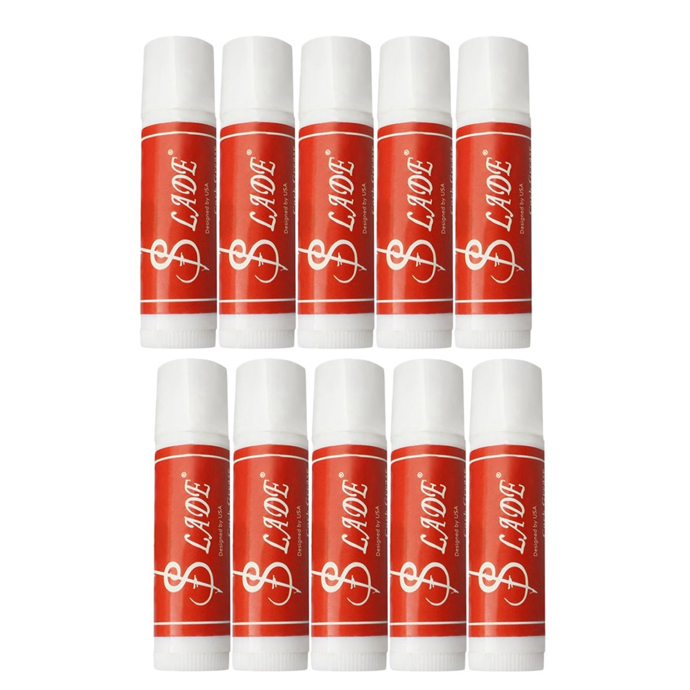 SLADE 10 Pcs Tubes Cork Grease Oil for Clarinet Saxophone Sax Accessories Woodwind Musical Instrument Parts