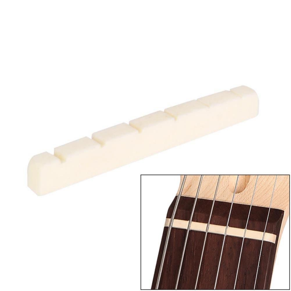 42mm Electric guitar Bone Nut for 6 Strings Electric Guitar for Fender Strat Tele ST TL Guitar Accessories