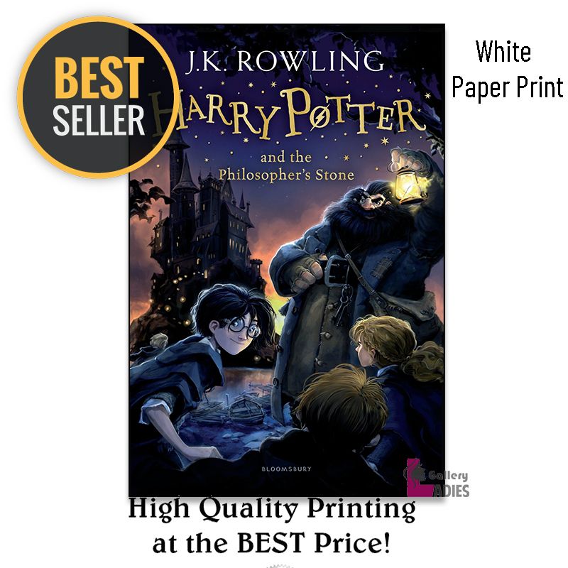 Harry Potter and the Philosopher's Stone (White Print)