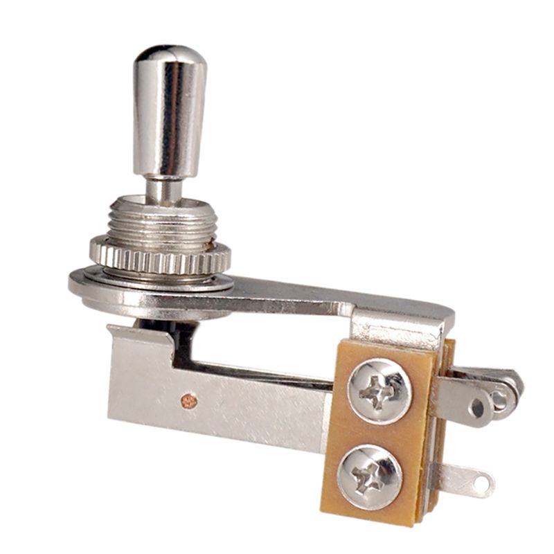 3 Way Switch Right Angle L-Type Guitar Toggle Switch with Copper Head for Electric Guitar Bass