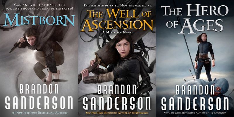 Mistborn Trilogy TPB Set: Mistborn, The Well of Ascension, and The Hero of Ages ( Hard Cover )