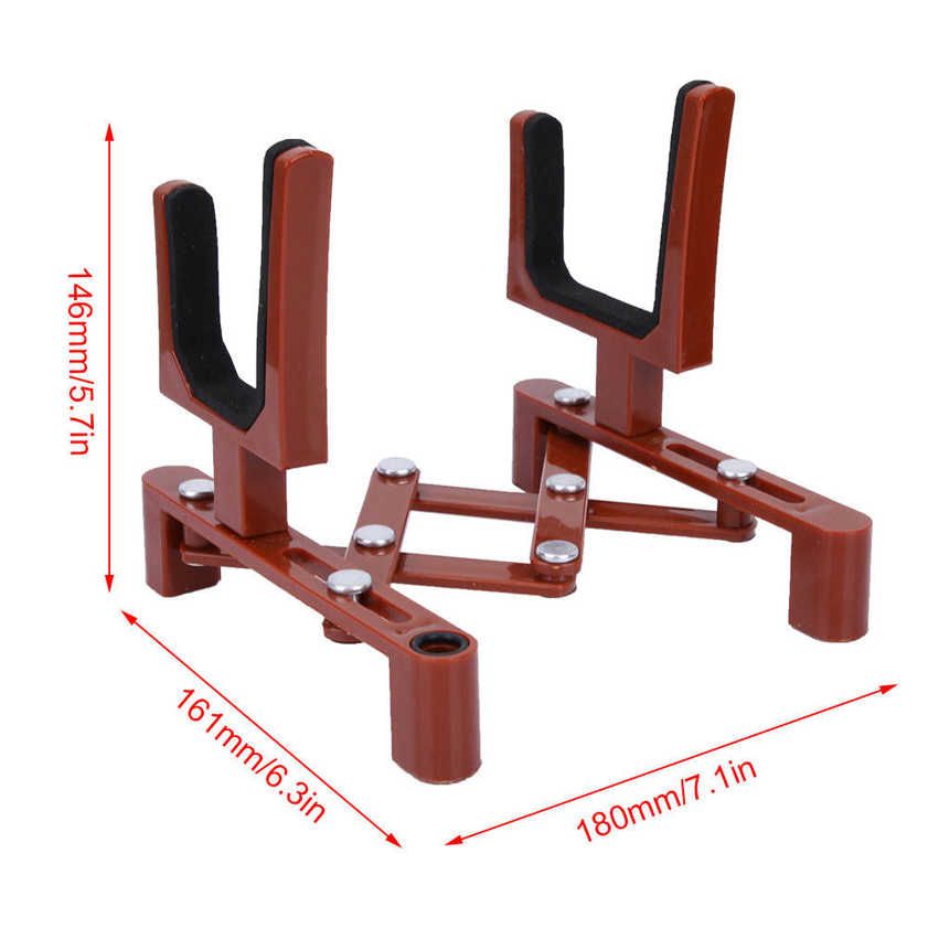 Potable Violin Stand Gift Durable Foldable Plastic Musical Instrument for Music Lovers