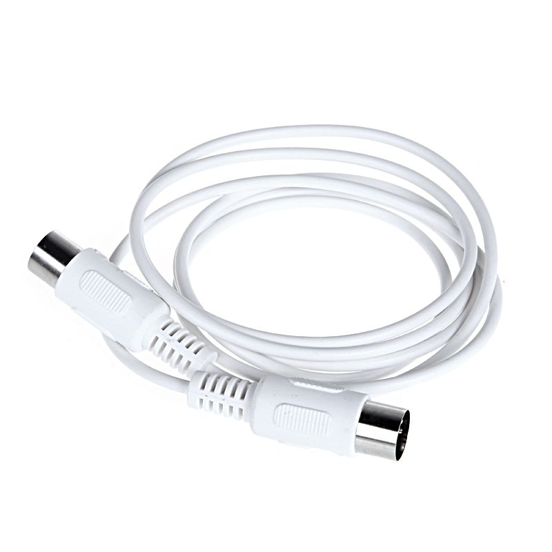 Practical Product MIDI Extension Cable to Male 5 Pin 1.5/4.95FT   5 Pin Male to 5 Pin Male MIDI Extension Cable