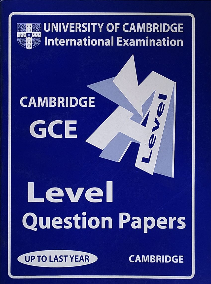 Cambridge A Level GCE Chemistry (Paper -2) Year Wise Question Paper - Up To Last Year