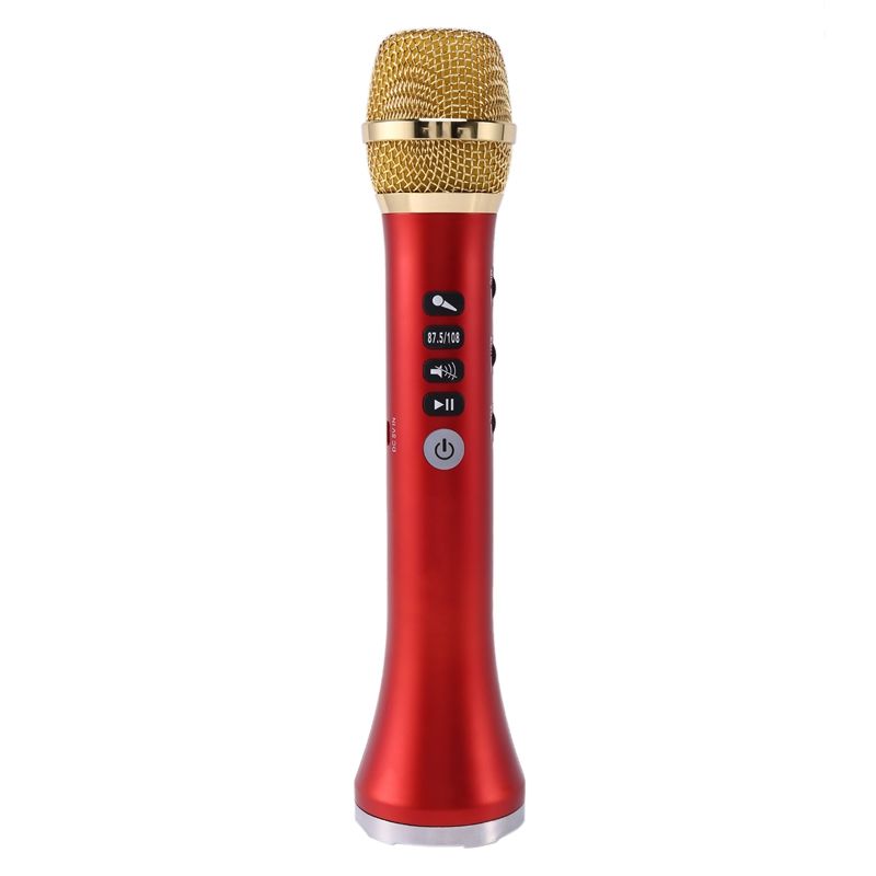 15W L 698 Professional Karaoke Microphone Wireless Speaker Portable Bluetooth Microphone for Phone i.Phone Handheld Mic With FM Emission