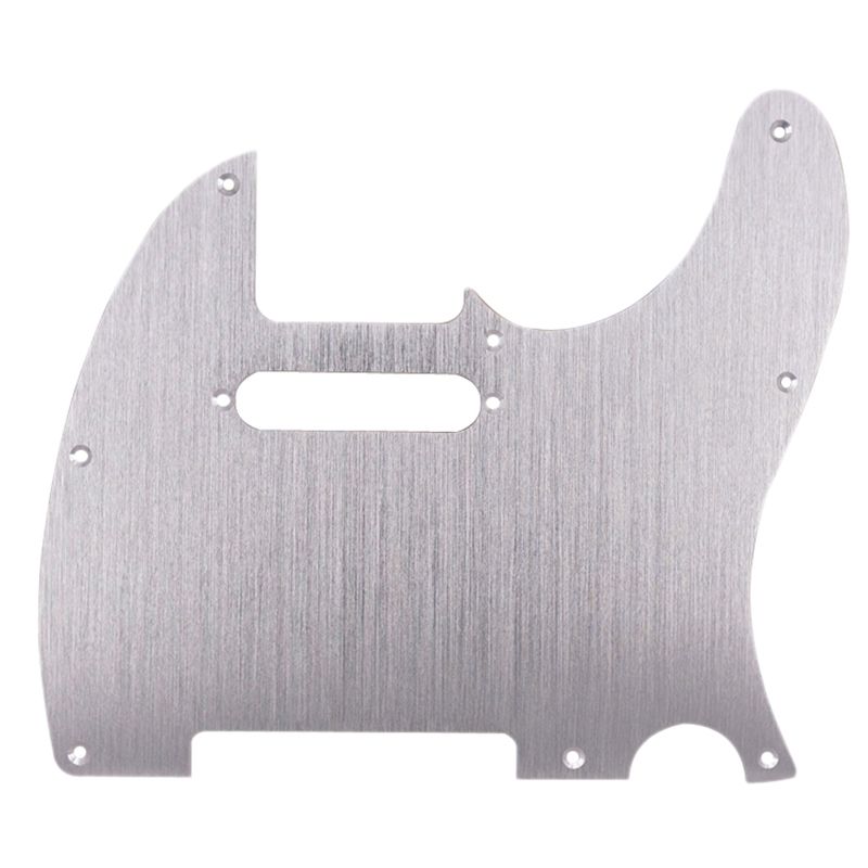 galactic 8 Hole Tele Guitar Pickguard Metal Pick Guard for Standard Telecaster Pickguard Replacement