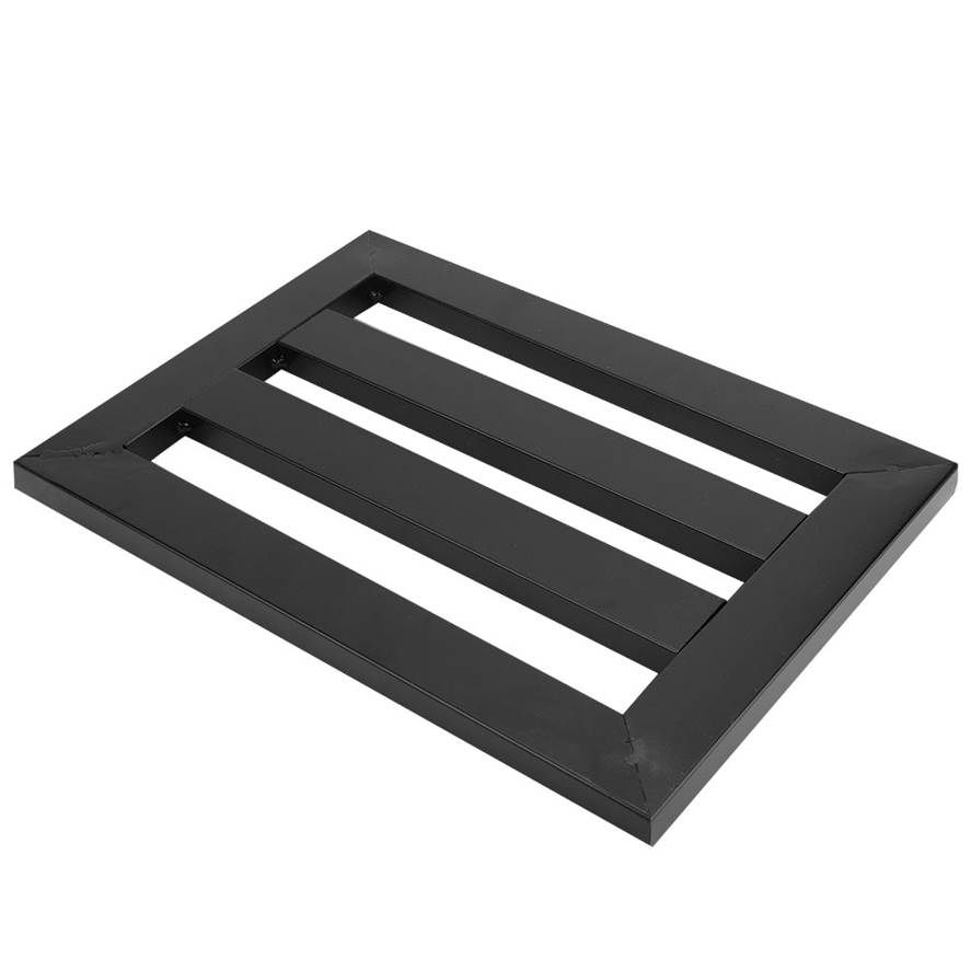 Universal Guitar Effect Pedal Board Holder Metal Portable Peadlboard Black