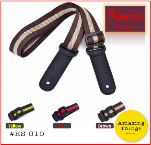 Kaysen RS-U10 Ukulele Strap Calourfull Strap for Ukulele Full Size (RS-U10)