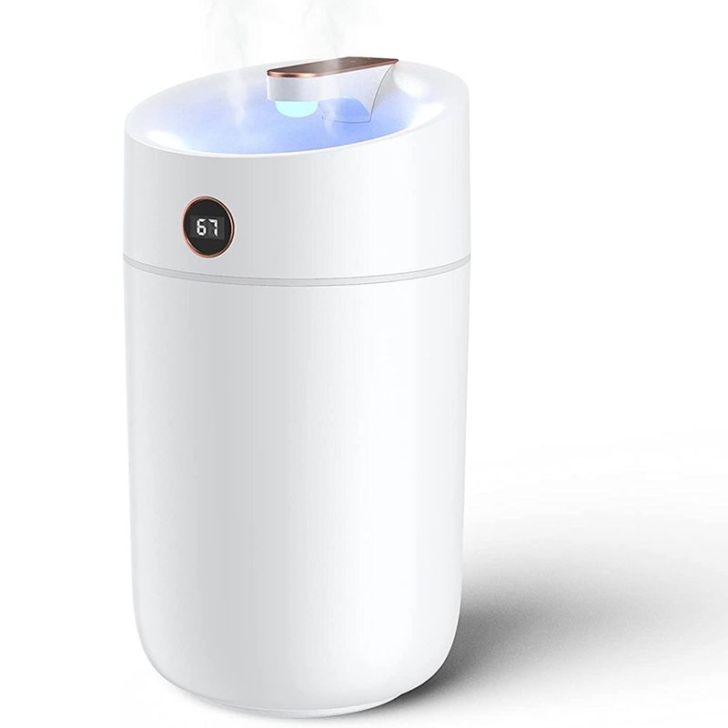 Humidifiers for Bedroom Room Portable USB Personal Cool Mist Humidifier Quiet Operation 2 Nozzles,for Home,Baby